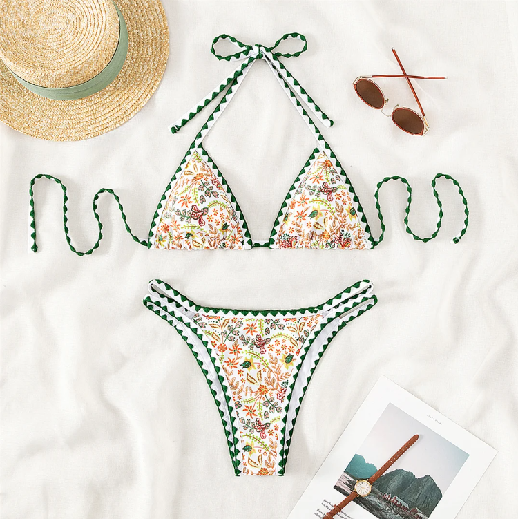 Dominica Floral Bikini Set