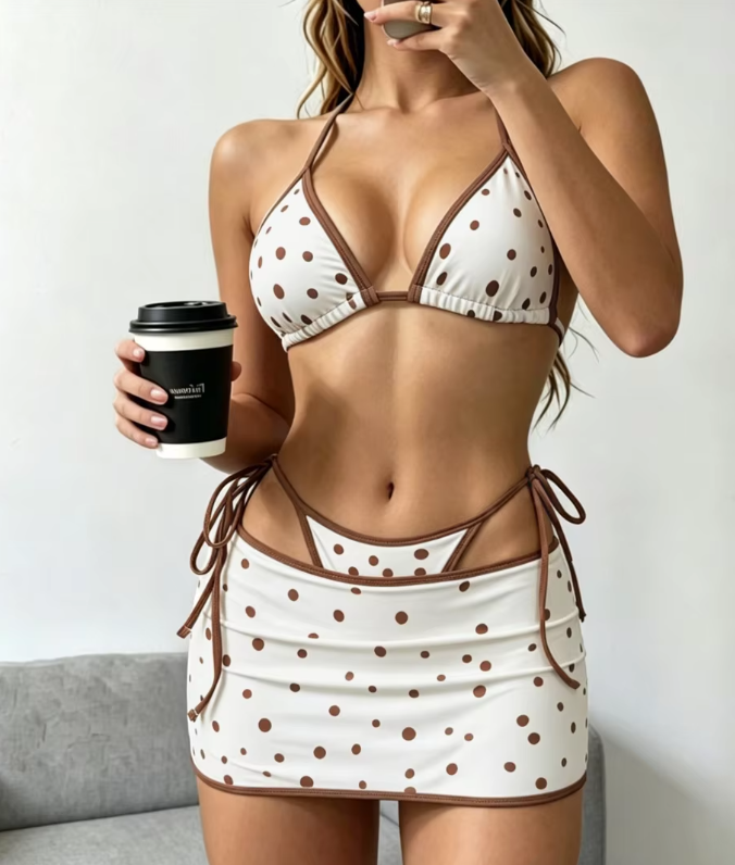 Jenevieve Bikini Set - Cerulean