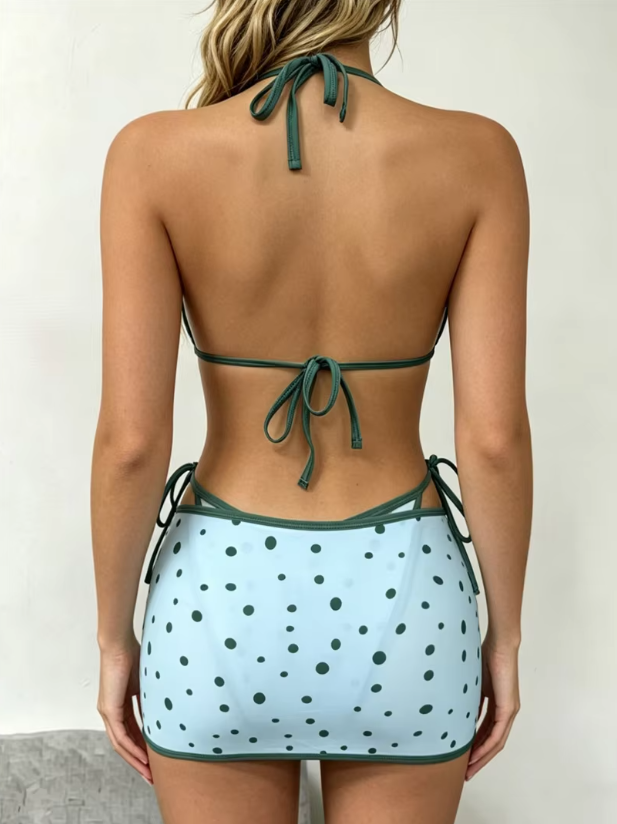 Jenevieve Bikini Set - Cerulean